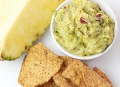 Thyme In Our Kitchen: Pineapple Chipotle Mango Guacamole