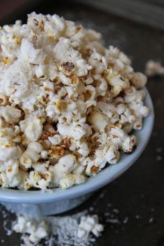 Lemon Coconut Popcorn