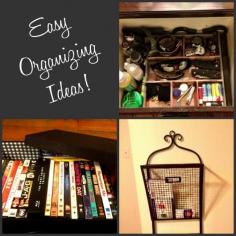 Easy organizing ideas