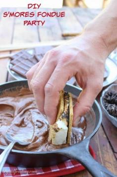 
                    
                        DIY S'mores Fondue Party
                    
                