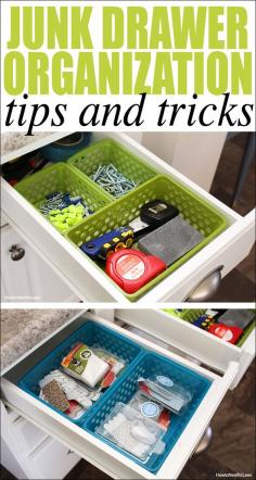 Get your junk drawer clean and organized with these tips and tricks