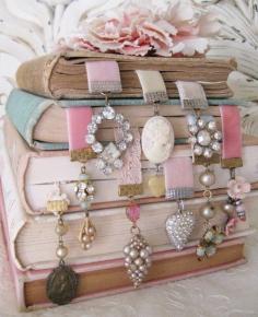 Make yourself a cool book marker using a piece of old jewelry! You can find what you need at your local craft store.
