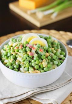 Easy Pea Salad Recipe