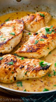
                    
                        Love this-- made it 3x in one week! Crispy skillet chicken with the creamiest, most flavorful sauce.
                    
                