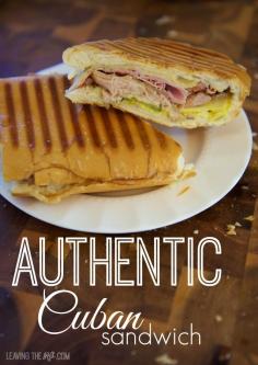 
                    
                        REAL Authentic Cuban Sandwich. The way my cuban friends have taught me to make an authentic sandwich. SOO delicious!! leavingtherut.com...
                    
                