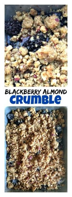 
                    
                        Blackberry Almond Crumble | ReluctantEntertai...
                    
                