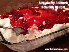 
                    
                        strawberry-rhubarb heavenly delight
                    
                