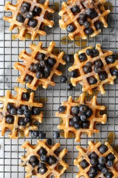 Blueberry Buttermilk Waffles. Need I say more? Let's go!! #breakfast #food #cooking #recipes #fun #eating
