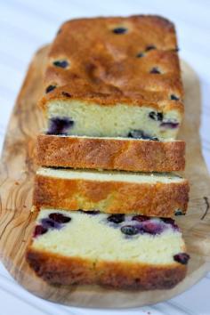 Lemon Blueberry Pound Cake Recipe : an easy to make, perfect summery cake that is really great to serve to company. It makes delicious breakfast bread too!*