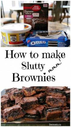 slutty brownies recipe