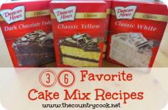 36 Cake Mix Recipes from the Country Cook!!  CakeMixRecipeBannerCopyrightwwwthecountrycooknet_zps592c86e8.png