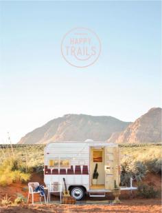 Photo via Vintage Revivals via Apartment Therapy Over on the Vintage Revivals blog, DIY whiz Mandi Gubler has a big reveal: the tiny, drab 1972 Bell Travel Trailer she bought...