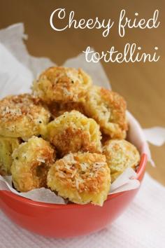 Cheesy Fried Tortellini Recipe - RecipeChart.com