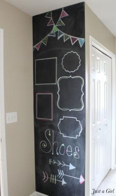 
                    
                        DIY Chalkboard Wall for Kids' Room
                    
                