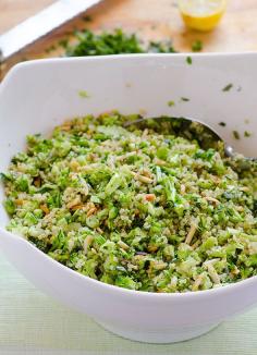 Broccoli Qunioa Salad