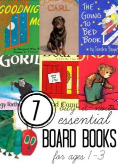 7 Essential Children's Books for Ages 1-3, I love Corduroy and The Going to Bed Book