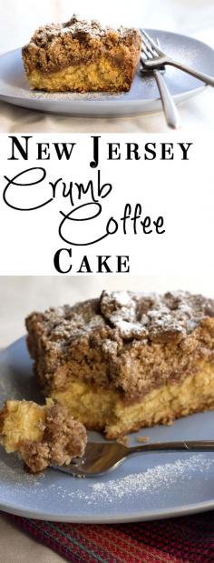 New Jersey Crumb Coffee Cake Recipe - (errenskitchen)