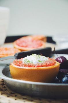 
                    
                        baked grapefruit with coconut whipped cream
                    
                