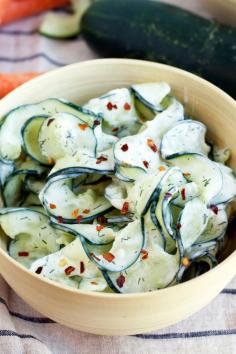 Cucumber Tzatziki Salad