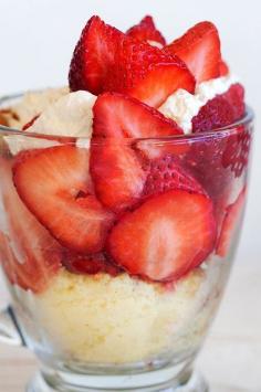 
                    
                        This Yummy Strawberry Shortcake Recipe is Made in a Microwaveable Mug Form #food trendhunter.com
                    
                