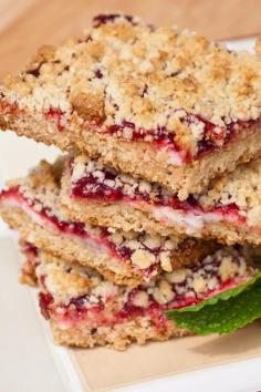 Strawberry Oatmeal Bars Recipe.  Yummy snack for kids. 1 3⁄4 stick salted butter, cut into pieces, plus more for greasing pan 1 1⁄2 cup all-purpose flour 1 1⁄2 cup oats 1 cup brown sugar, packed 1 tsp baking powder 1⁄2 tsp salt 1 jar (10-12 ounce) strawberry preserves Directions Preheat the oven to 350 degrees F (175 degrees C). Butter a 9 x 13 inch rectangular pan. Mix together butter, flour, oats, brown sugar, baking powder and salt. Press half the oat mixture into the prepared pan. Spread with strawberry preserves. Sprinkle the other half of the oat mixture over the top and pat lightly. Bake until light brown, 30 to 40 minutes. Let cool completely and then cut into squares.