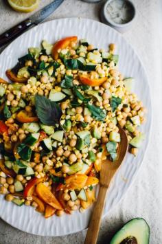 
                    
                        Spicy Basil + Sweet Corn Summer Succotash | Will Frolic for Food
                    
                