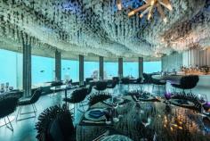 
                    
                        An Underwater Restaurant Gets Restyled By Poole Associates // Maldives
                    
                