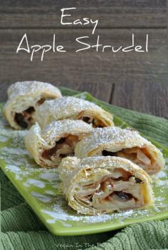 This Easy Apple Strudel is a deliciously easy sweet treat that your family will love sitting down to for dessert. Plus, you’ll love its easy preparation.
