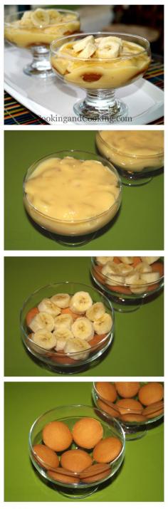 Banana Custard Pudding Recipe