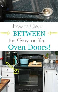 How to Clean Between the Glass on your Oven Doors cleaning, oven, clean oven