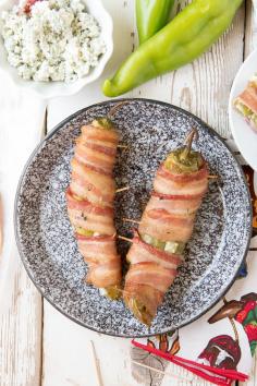 
                    
                        Smoked Blue Cheese Stuffed Bacon-Wrapped Chile Peppers - BoulderLocavore.com
                    
                