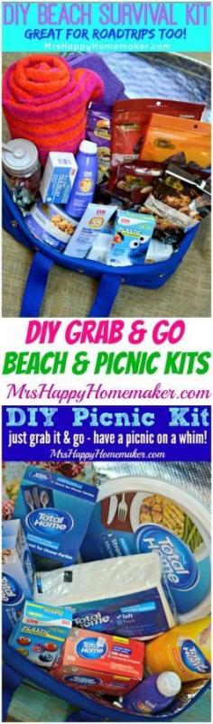 
                    
                        Planning a beach trip or waterpark adventure? Wanna take an impromptu picnic? Heading on a road trip? These easy DIY Summer Survival Kits are for you! You can also ENTER TO WIN some of my Summer essential favorites!! #giveaway
                    
                