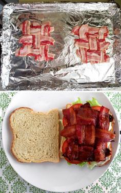 perfect bacon sandwich will have to remember this...