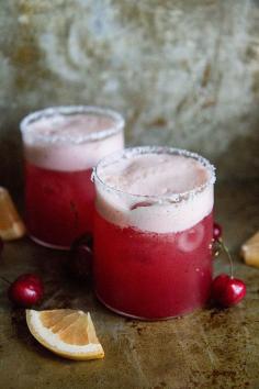 
                    
                        Sweet and Sour Cherry Salty Dog
                    
                