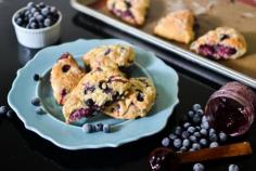 
                    
                        Blueberry and Meyer Lemon Marmalade Filled Scones
                    
                