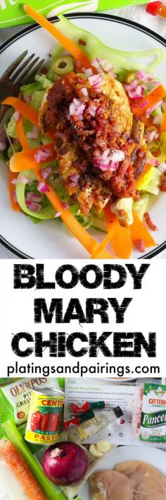 Bloody Mary Chicken + A Hello Fresh Review platingsandpairings.com