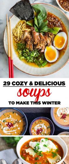 Cozy Soup Recipes #soup #recipes #comfortfood