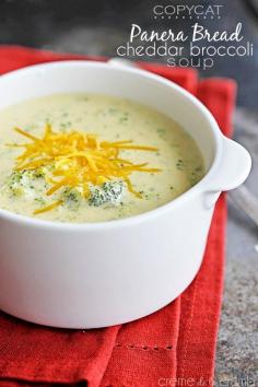 panera broccoli cheddar soup copycat