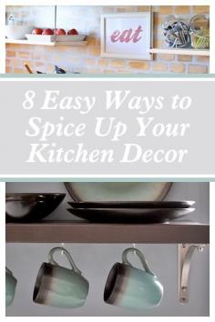 Give your kitchen a quick and easy update by swapping out the decor! Home decor for the kitchen.
