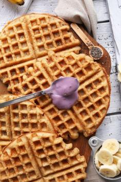 
                    
                        Minimalist Baker's Waffle Recipe is Unconventional and Healthy #waffles trendhunter.com
                    
                