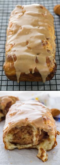 Cinnamon Roll Pull-Apart Bread - the perfect sweet treat to go with coffee!