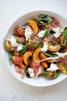 Summer Nectarine Salad. #salad #recipe