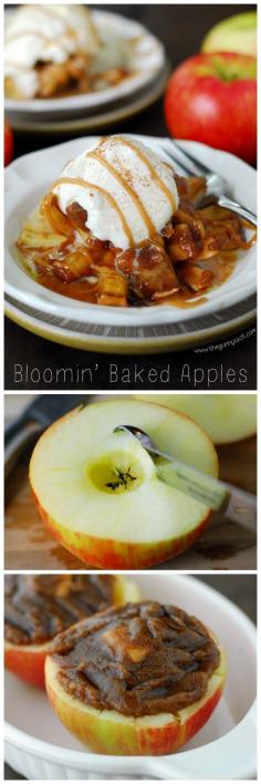 Bloomin' Baked Apples Recipe