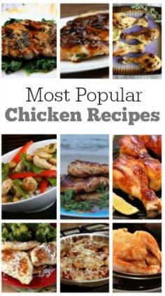 Most Popular Chicken Recipes from RecipeGirl.com: Reader favorites, make-again dinner ideas!