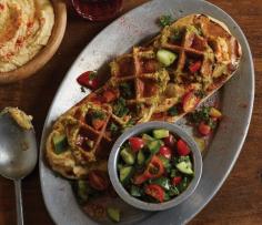 
                    
                        The Falafel Waffle is the Vegan Way to Eat Breakfast #waffles trendhunter.com
                    
                