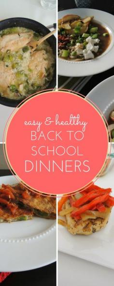 
                    
                        Easy & Healthy Back to School Dinners with vegetarian and gluten-free options!
                    
                