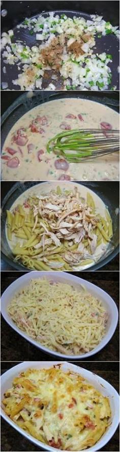 Queso Chicken Pasta Recipe