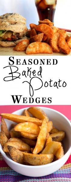 Erren's Kitchen - This super simple recipe for Seasoned Baked Potato Wedges is a great recipe for fussy kids. It turns an ordinary potato into delicious homemade wedges that will top any store bought oven fry by a mile!