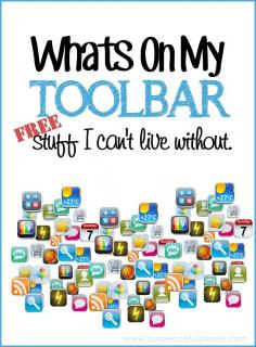Whats On My Toolbar Awesome - Free Sites and Software #toolbar #computer #internet
