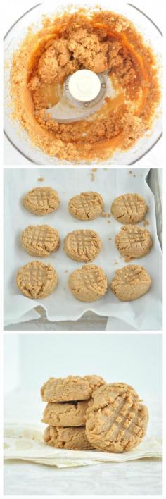 
                    
                        3 Ingredient Peanut Butter Cookies
                    
                